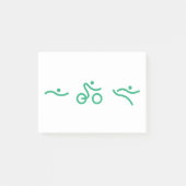 Triathlon Green logo Post-it® Notes (Voorkant)