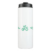 Triathlon Green logo Thermosbeker (Voorkant)