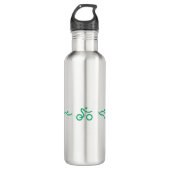 Triathlon Green logo Waterfles (Voorkant)