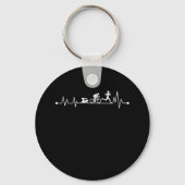 TRIATHLON HEARTBEAT T SHIRT SLEUTELHANGER (Voorkant)