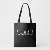 Triathlon Heartbeat Tote Bag (Voorkant)
