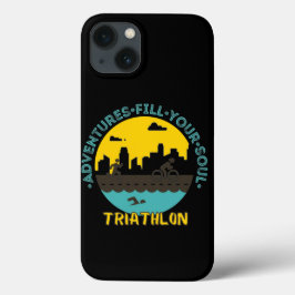 Triathlon. Het avontuur vult je ziel Case-Mate iPhone Case