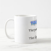 TRIATHLON - Het doel dat ik bedien Koffiemok (Links)