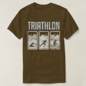 Triathlon hobby 1 t-shirt (Design voorkant)