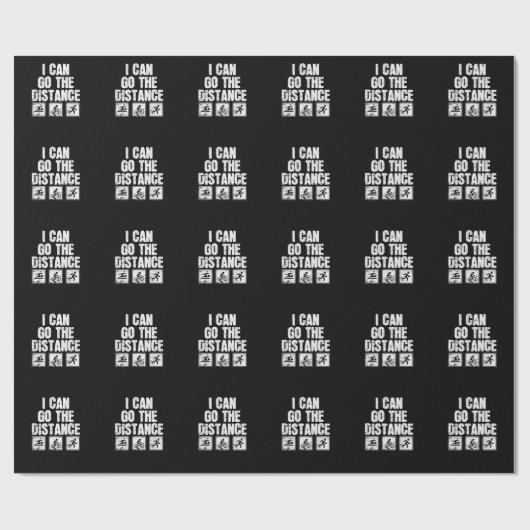 Triathlon I Can Go The Distance Cadeaupapier (Vlak)