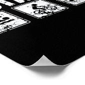 Triathlon ik kan de afstand afleggen poster (Hoek)