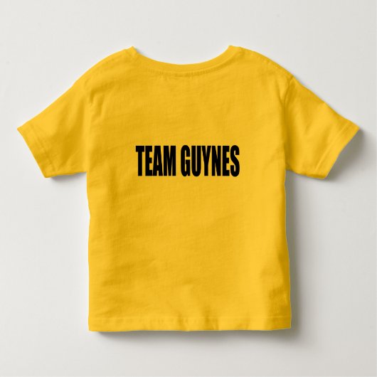 Triathlon James - Team Guynes Kinder Shirts (Achterkant)