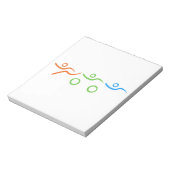 Triathlon, koel en uniek ontwerp notitieblok (Linkerzijde)