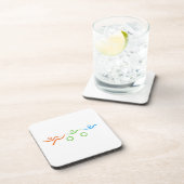 Triathlon, koel en uniek ontwerp onderzetter (Rechterzijde)