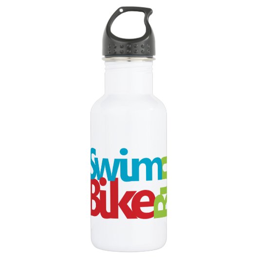 Triathlon, koel en uniek ontwerp waterfles (Voorkant)