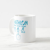 Triathlon Koffiemok (Voorkant links)
