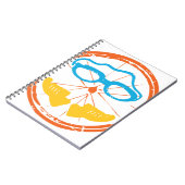 Triathlon leuk design notitieboek (Linkerzijde)