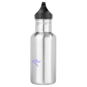 Triathlon licht paars logo waterfles  (Rechts)