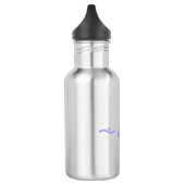 Triathlon licht paars logo waterfles  (Links)