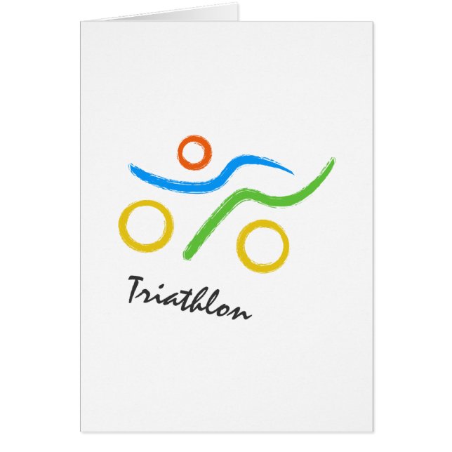 Triathlon logo (Voorkant)