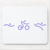 Triathlon logo muismat (Voorkant)