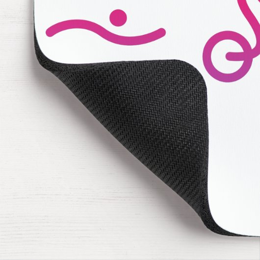 Triathlon logo muismat (Hoek)