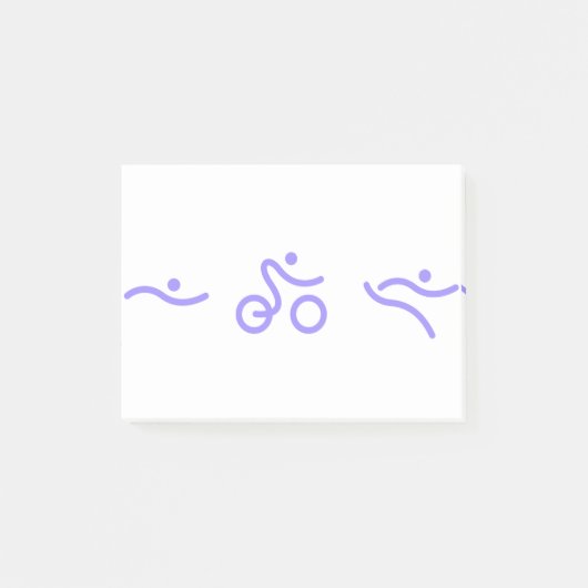 Triathlon logo post-it® notes (Voorkant)