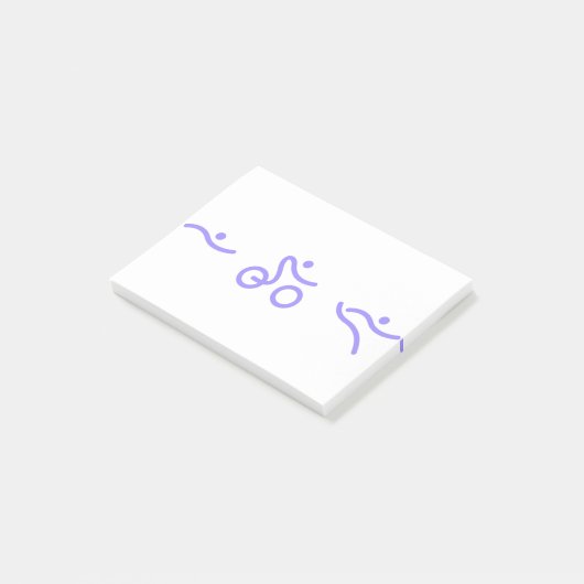 Triathlon logo post-it® notes (Schuin)
