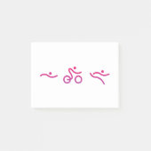 Triathlon logo post-it® notes (Voorkant)