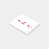 Triathlon logo post-it® notes (Schuin)