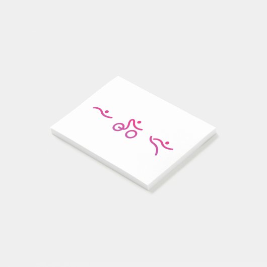 Triathlon logo post-it® notes (Schuin)
