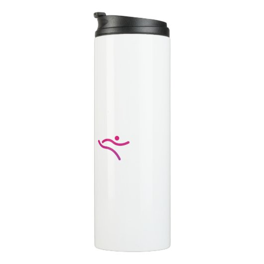 Triathlon logo thermosbeker (Geroteerd rechts)