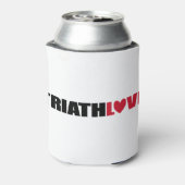 Triathlon Love for zwemmers, Cyclers and Runners Blikjeskoeler (Blikje Achterkant)