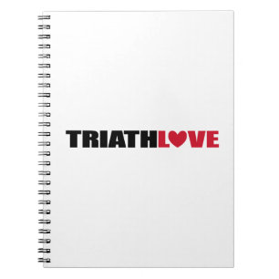 Triathlon Love for zwemmers, Cyclers and Runners Notitieboek