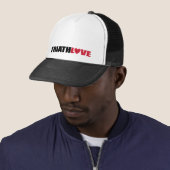 Triathlon Love for zwemmers, Cyclers and Runners Trucker Pet (In situ)