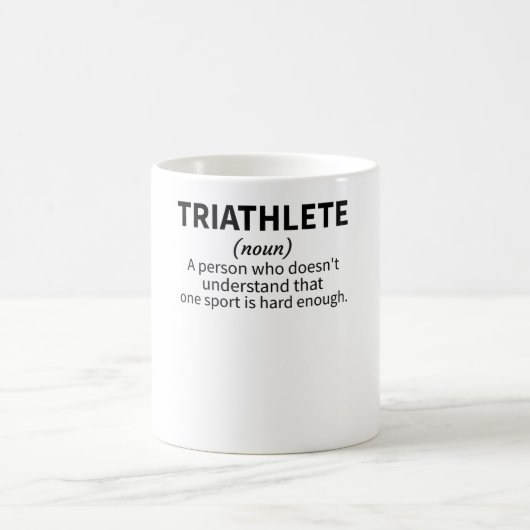 Triathlon Lover Gifts Triathlete Endurance Sports Koffiemok (Center)