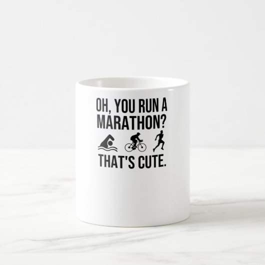 Triathlon Lover Gifts Triathlete Endurance Sports Koffiemok (Center)