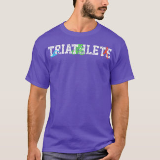 Triathlon met zwemtocht 2 t-shirt