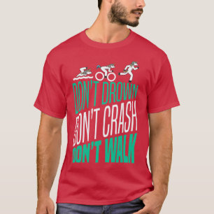 Triathlon Motif voor Triatleten 19 T-shirt