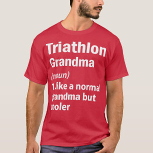 Triathlon oma t-shirt