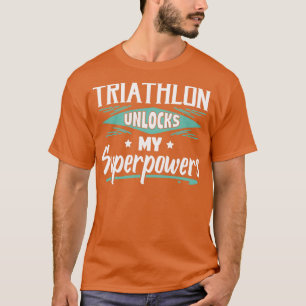 Triathlon ontgrendelt mijn superkrachten Cool Funn T-shirt