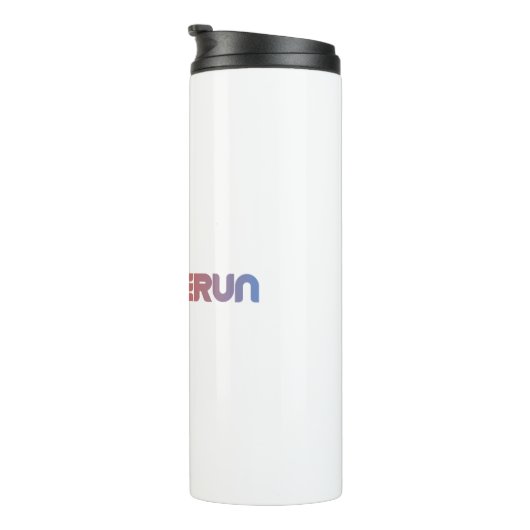 Triathlon ontwerp thermosbeker (Geroteerd rechts)