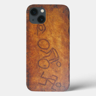 Triathlon Petroglyph iPhone 13 Hoesje