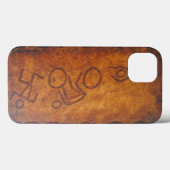 Triathlon Petroglyph Case-Mate iPhone Case (Achterkant (horizontaal))