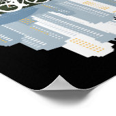 Triathlon, prachtige natuur poster (Hoek)