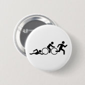 Triathlon Ronde Button 5,7 Cm (Voorkant /achterkant)