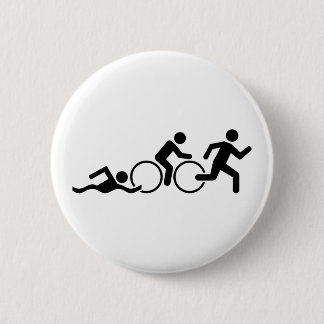 Triathlon Ronde Button 5,7 Cm
