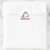 Triathlon Ronde Sticker (Tas)