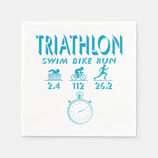 Triathlon Servetten (Voorkant)