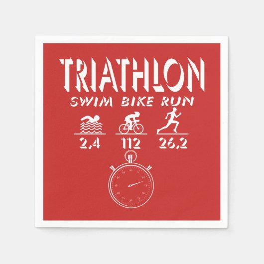 Triathlon Servetten (Voorkant)