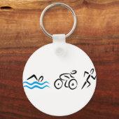 Triathlon Sleutelhanger (Voorkant)