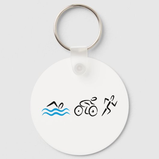 Triathlon Sleutelhanger (Voorkant)