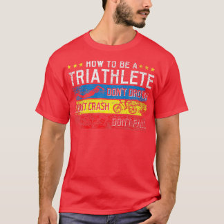 Triathlon Sports Grunge T-shirt