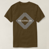 Triathlon Square T-shirt (Design voorkant)