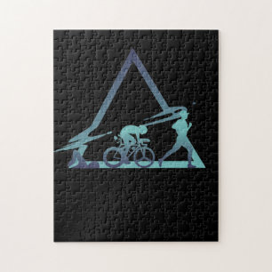 Triathlon, stedelijk en leefstijl legpuzzel